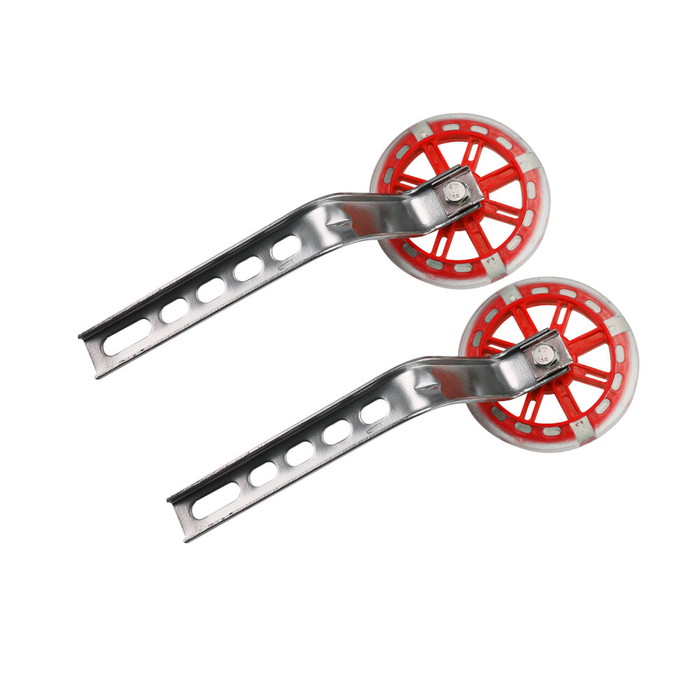 (Red) LED Children Kids Bicycle Stabiliser