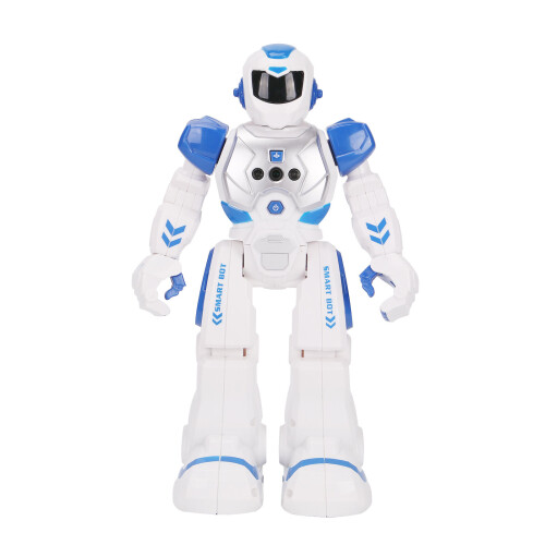 (Blue) Robot Smart Action  Kids Toy Robot Toy
