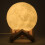 CZHONG-3D Moon Night Light USB Aroma Essential Oil Diffuser Air Humidifier 2
