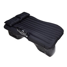 (Black) Air Bed Back Rear Seat Car Inflatable Mattress