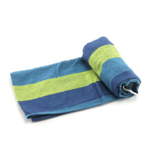 (Blue) Outdoor Colourful Striped Camping Hammock