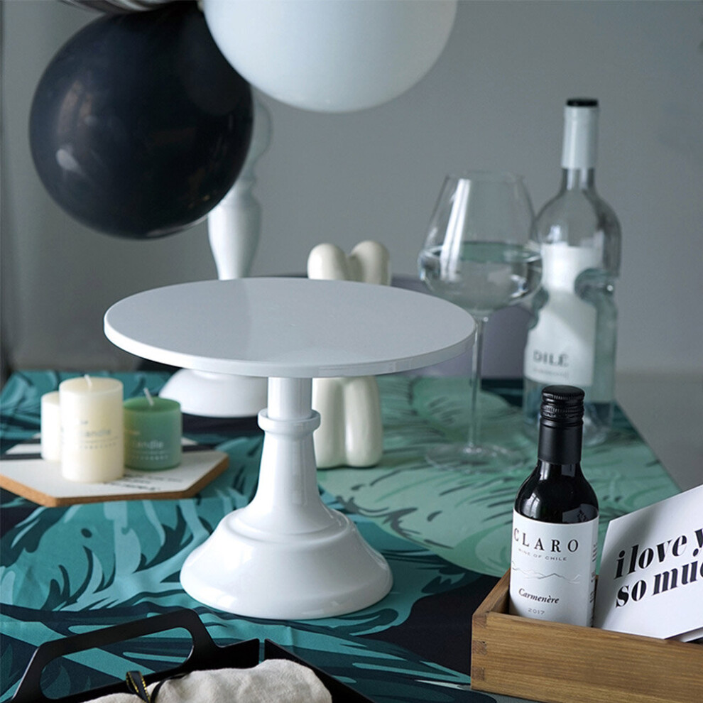 (White) Cake Stand Pedestal Dessert Round Holder