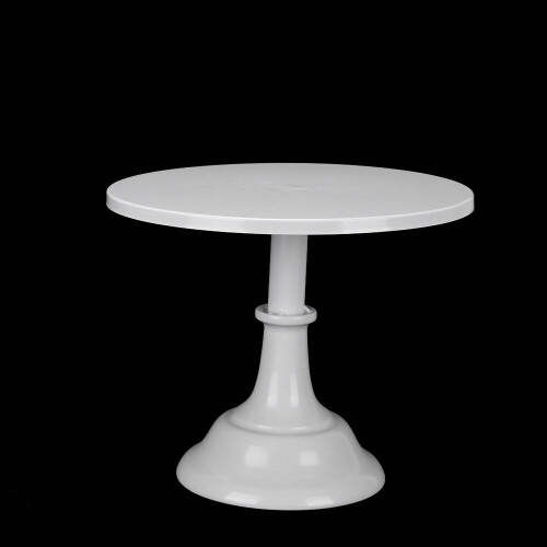 (White) Cake Stand Pedestal Dessert Round Holder 2