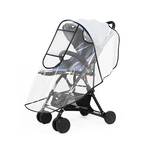 Universal Buggy Kinderwagen Abdeckung Kinderwagen Buggy Klar Regenschutz 2