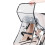 Universal Buggy Kinderwagen Abdeckung Kinderwagen Buggy Klar Regenschutz 2