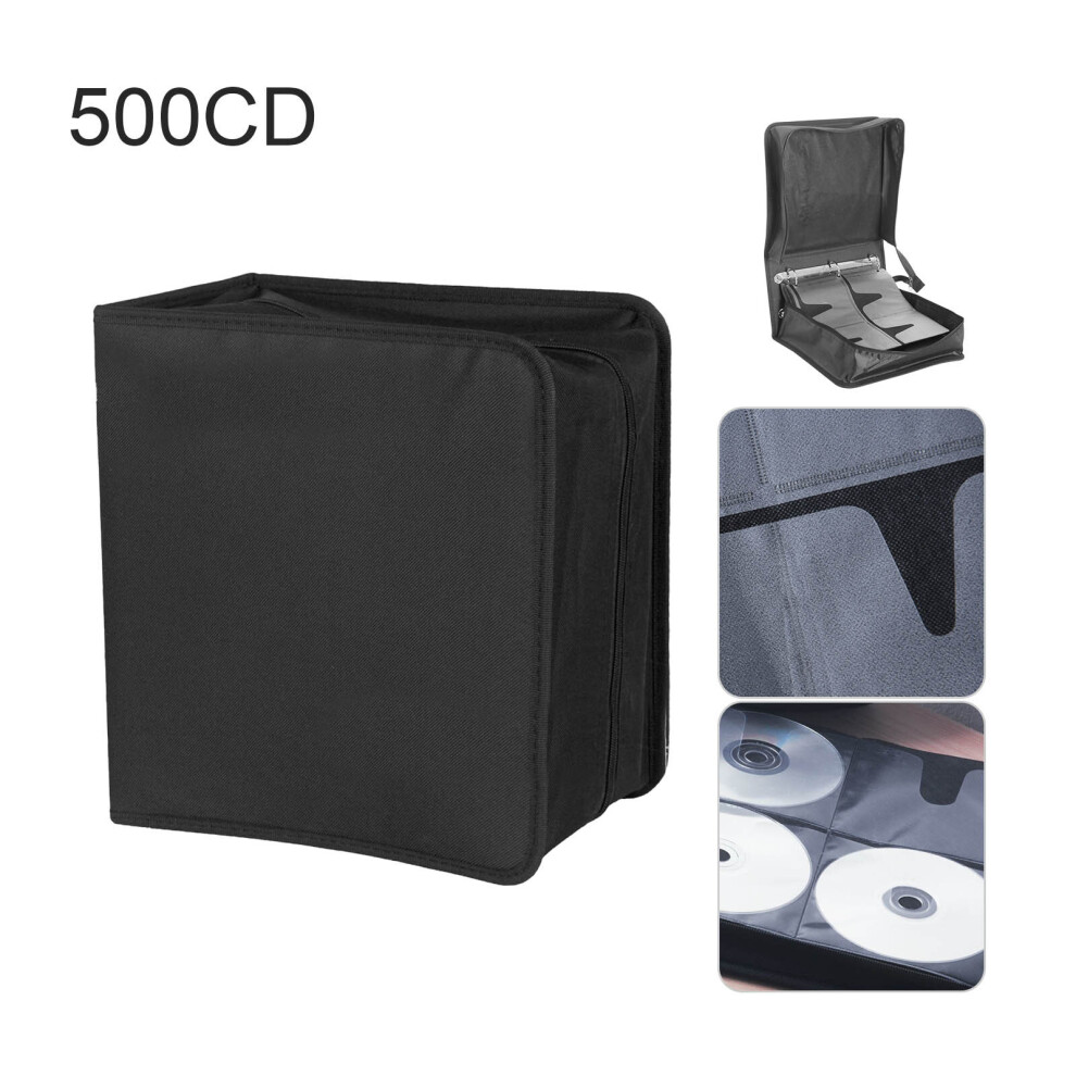 Disc Disk Carry Case Wallet Bag Storage Folder Ring Binder Portable 