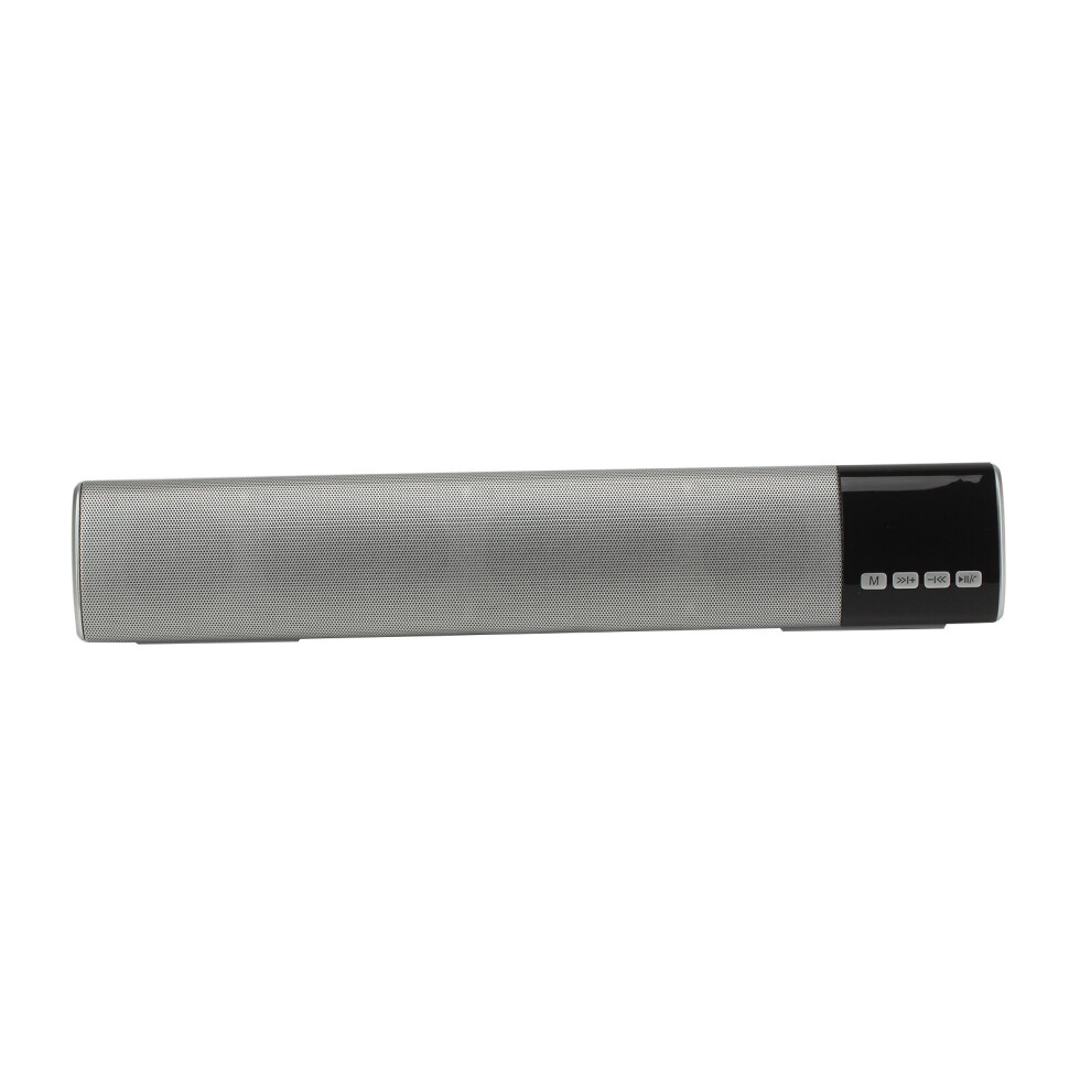 (Gray) Tv Sound Bar Soundbar Bluetooth Wireless Gray 613310352662