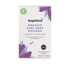 Dragonfly Rooibos Earl Grey 40 Tea Bags (Pack of 4)