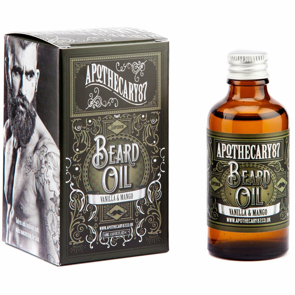 Apothecary 87 Vanilla & MANgo Beard Oil 50ml