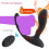 10 Speeds Anal Plug Vibrator Prostate Massager & Penis Ring 10