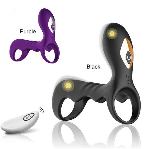 10 Speeds Wireless Remote Control Cock Penis Ring Vibrator