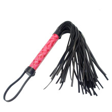 BDSM Bondage Whip 45cm Faux Leather PVC Spanking Cane