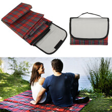 (Red) XL Waterproof Picnic Blanket