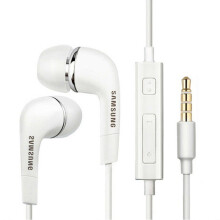 (White) Genuine Samsung In-Ear Headphones Headset Earphones With Mic For Galaxy Phone UK