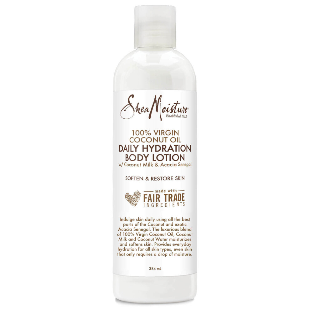 Shea Moisture 100% Virgin Coconut Oil Daily Hydration Body Lotion 384ml