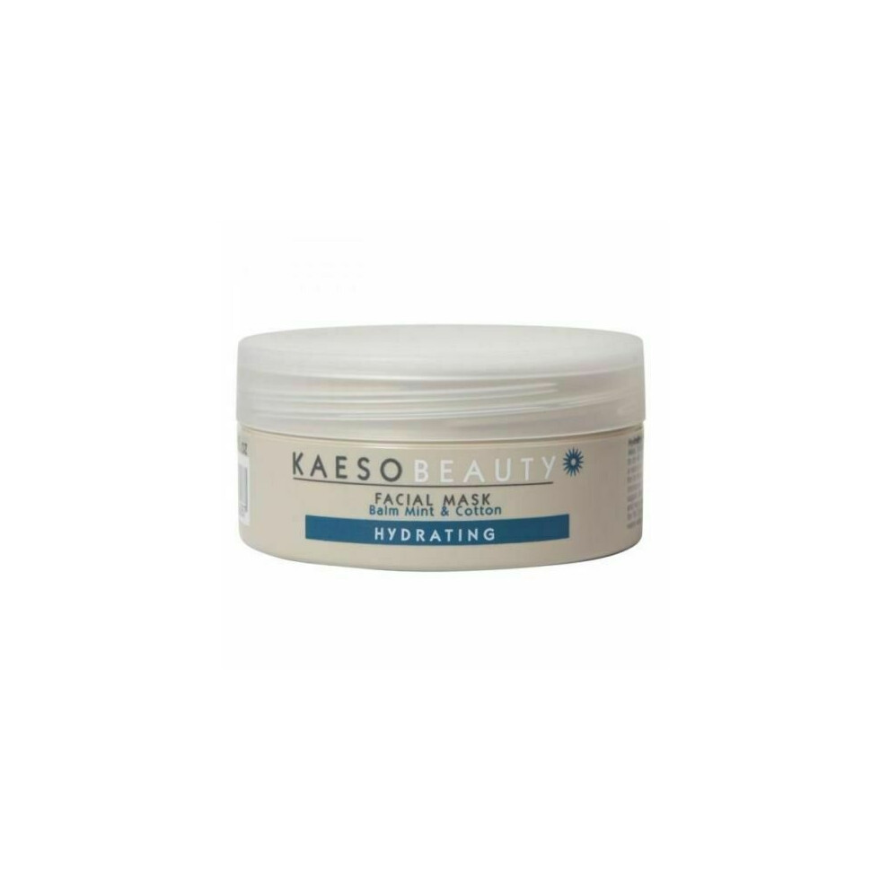 Kaeso Beauty Hydrating Facial Mask Balm Mint & Cotton 95ml
