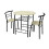 Spot On Dealz Modern Sturdy Breakfast Bar & Dining Tables Kitchen G-0076 1