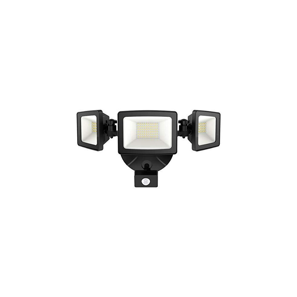 Onforu LED Security Lights with Motion Sensor, 50W 5000lm Outdoor PIR Floodlight, IP65 Waterproof Exterior Flood Light, 5000K Daylight White Wall Li