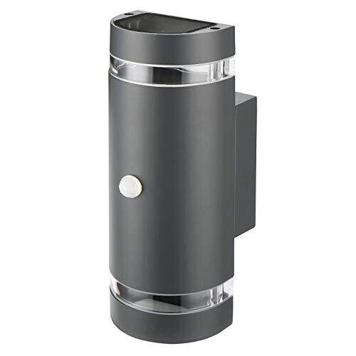 LASIDE Outdoor Wall Lights with PIR Motion Sensor, Max 35W GU10