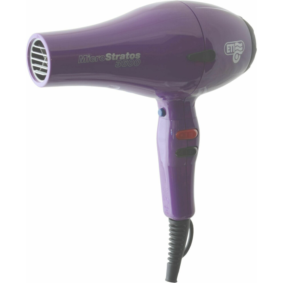 ETI Micro Stratos 3600 Hair Dryer - Purple