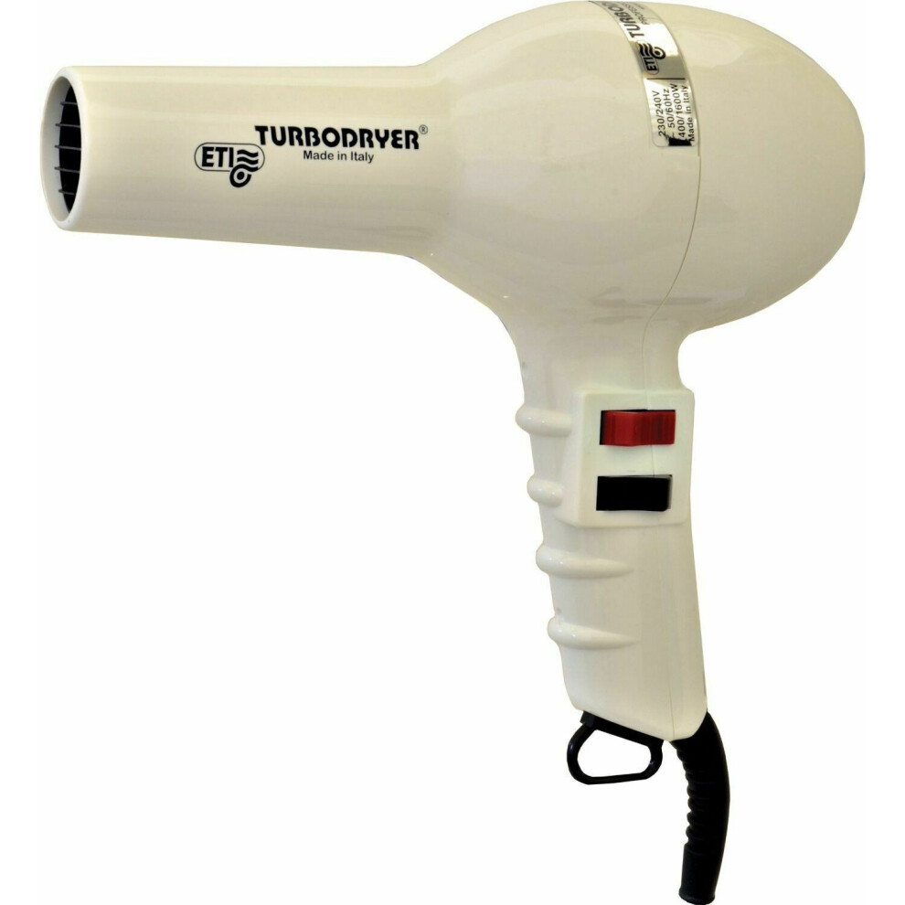 ETI Turbo 2000 Hairdryer - White