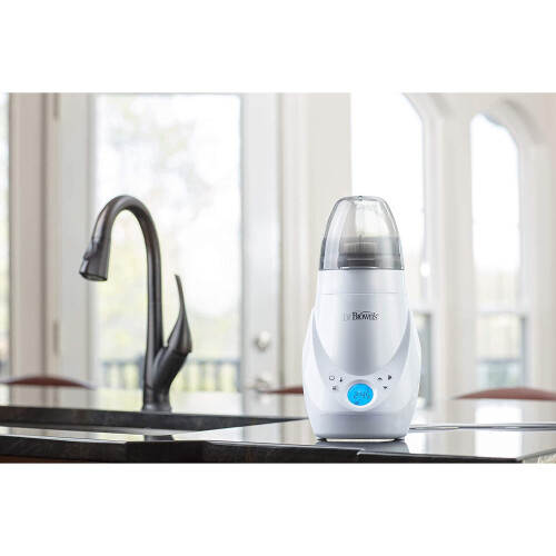 Dr Brown Deluxe Bottle Warmer And Steriliser, White And Grey - DBAC149 2