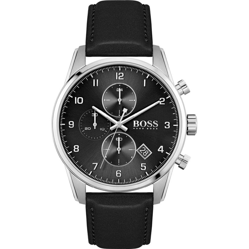 Hugo Boss 1513782 Skymaster Mens Watch Black