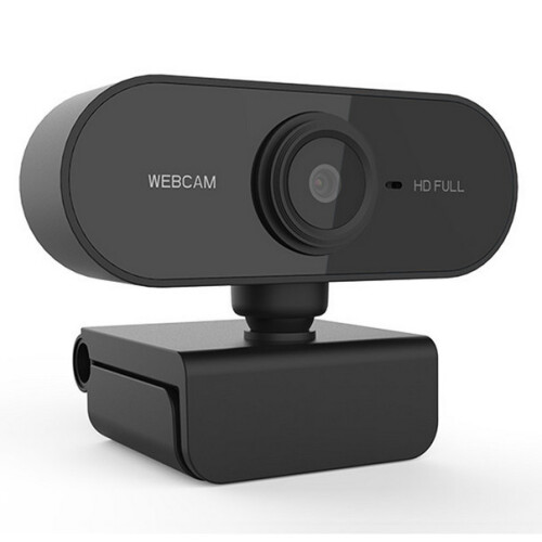 Black 1080P HD Webcam | HD Plug & Play Web Camera With Mic 2