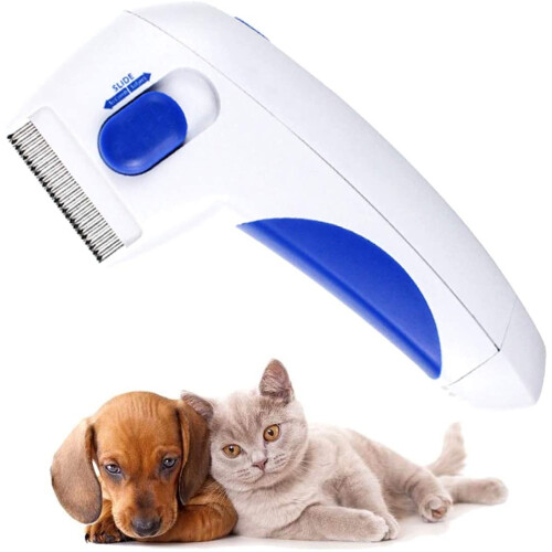 Electric Flea Comb Pet Electric Lice Remover  Cleaning Tool