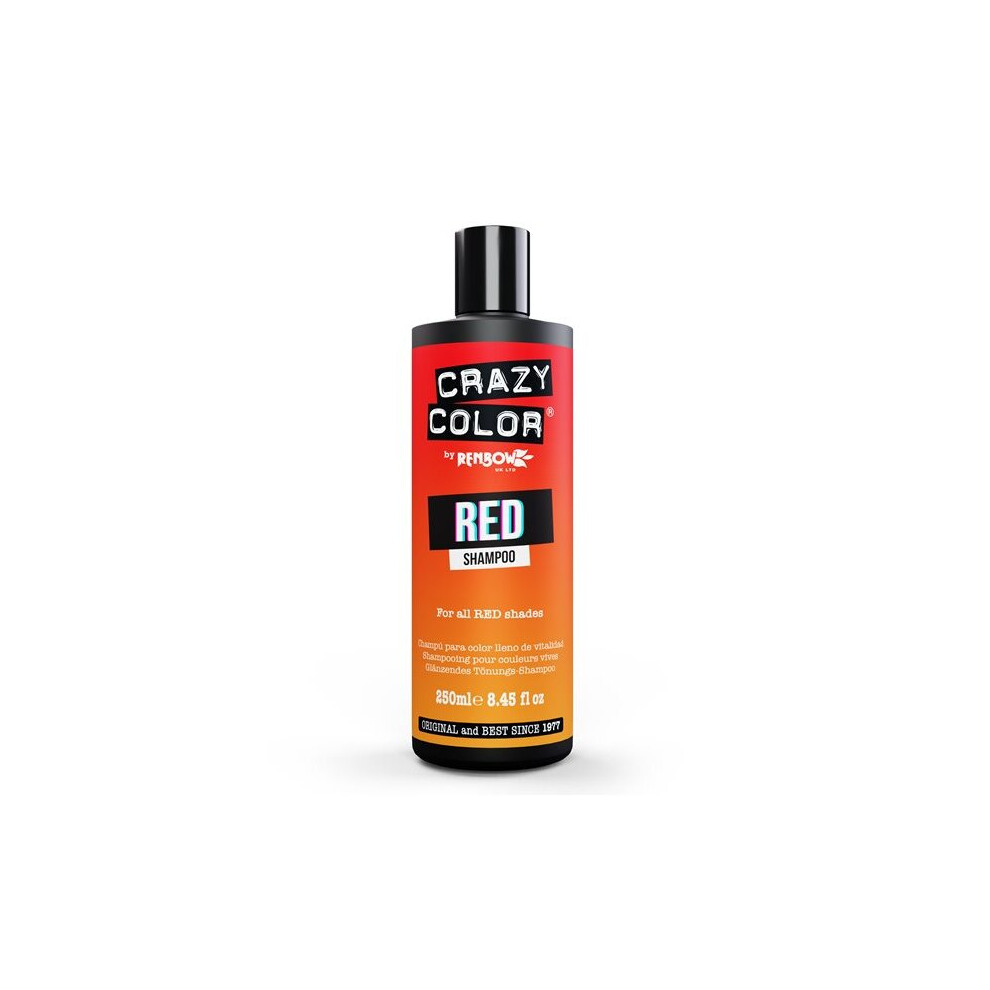 Crazy Color Vibrant Shampoo Red (250ml)