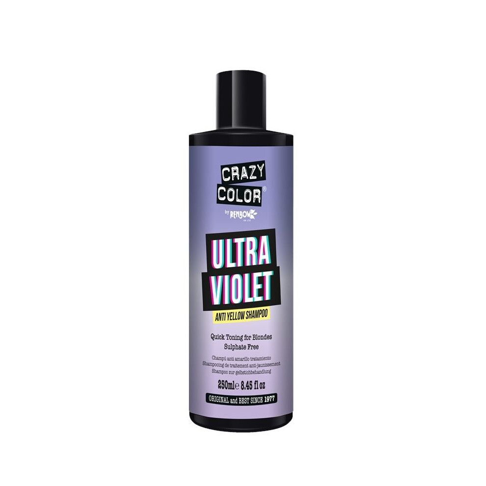 Shampooing Crazy Color No Yellow Ultraviolet - 250ml