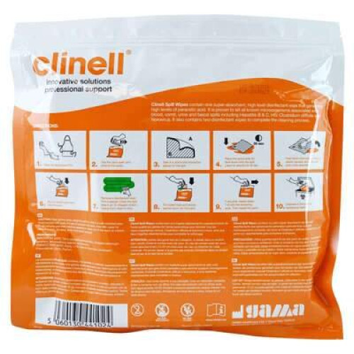 Clinell Clinell Spill Wipes 2
