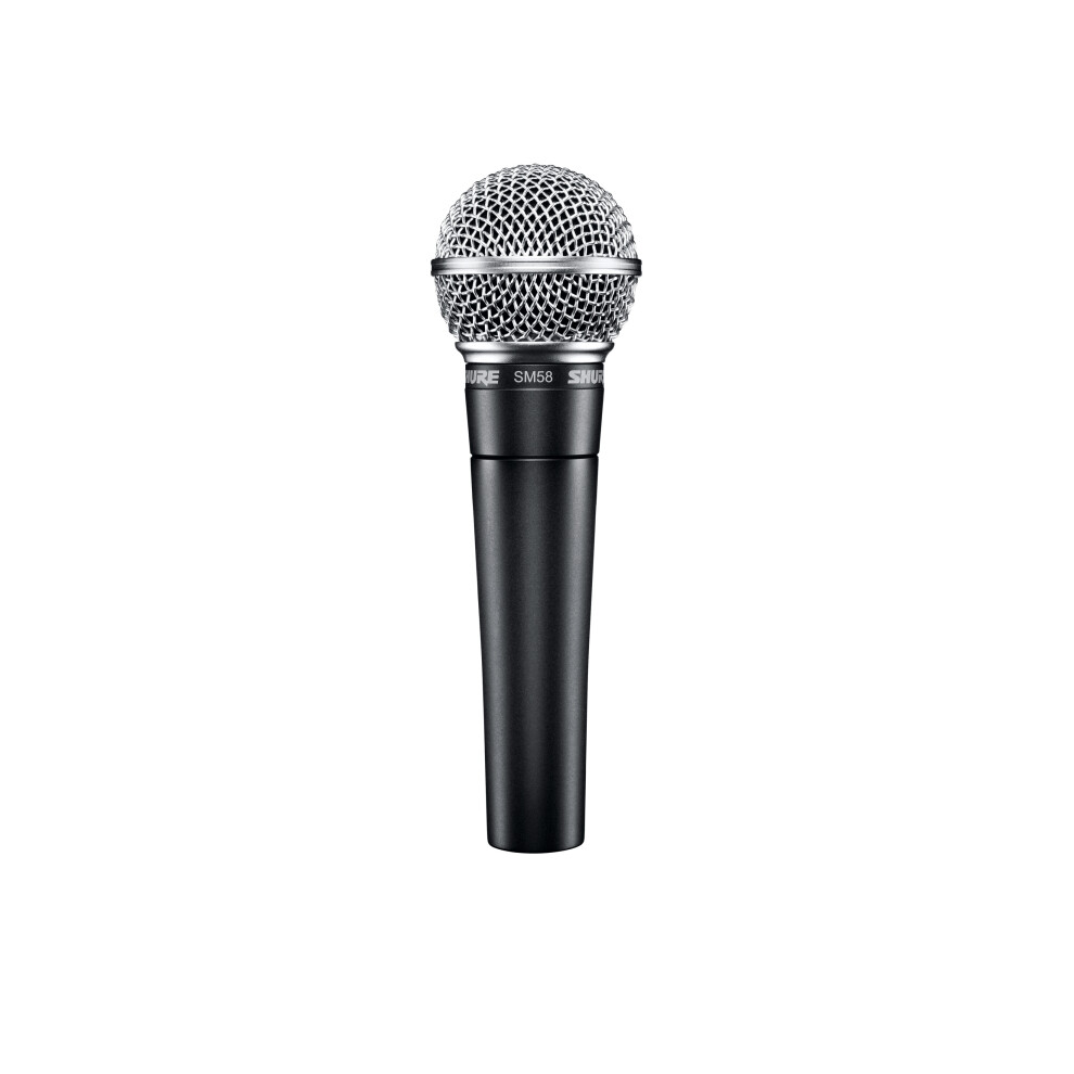 (dark gray, 3 Pin XLR) Shure SM58 Dynamic Vocal Microphone