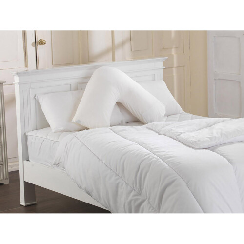 (White) V Shaped Pillowcases