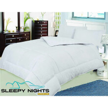 (Single) Hotel Quality 5* Egyptian Cotton Percale Premium Duvet - 4.5 Tog Summer Quilt