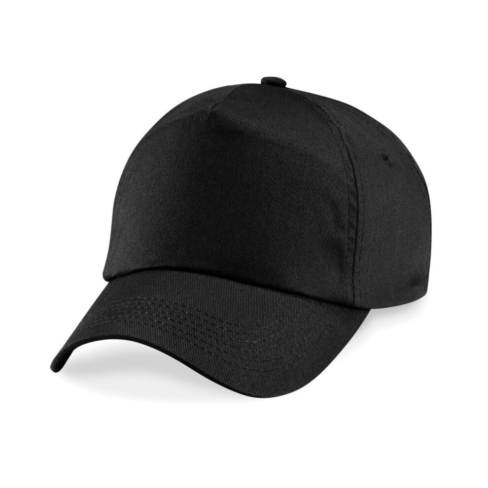 (Black) Beechfield Original 5 Panel Cap