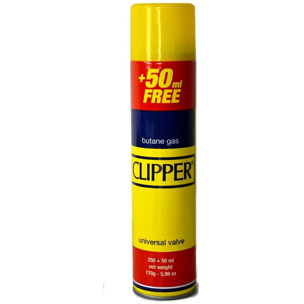 Original Clipper Universal Quality Butane Gas Lighter Refill Fluid 300ml Fuel