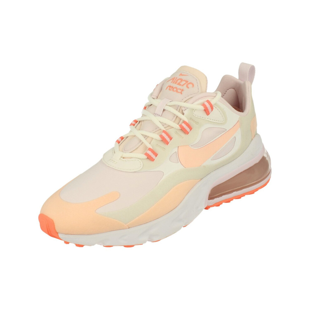 (3.5) Nike Air Max 270 React Womens Running Trainers Cj0619 Sneakers Shoes