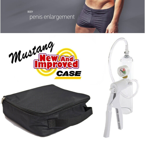 MUSTANG PENIS PUMP ENLARGER EXTENDER DEVELOPER ENLARGEMENT SYSTEM CASE 1