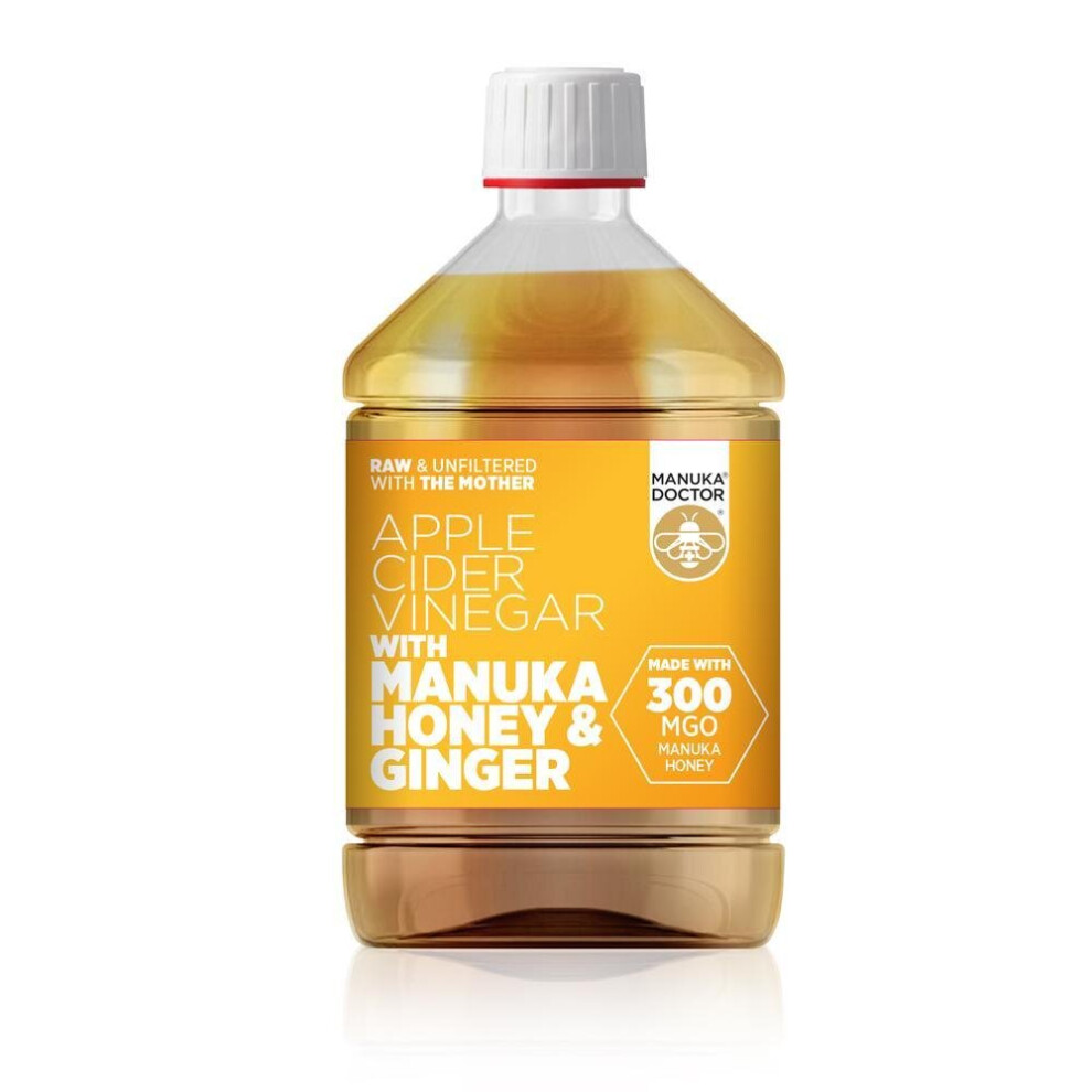 Manuka Doctor Apple Cider Vinegar With Manuka & Ginger 500Ml