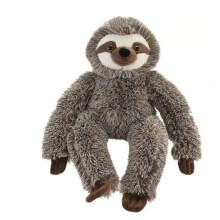 KANDY NEW BROWN PLUSH CUDDLY SLOTH SOFT TOY TEDDY FURRY ANIMAL MONKEY