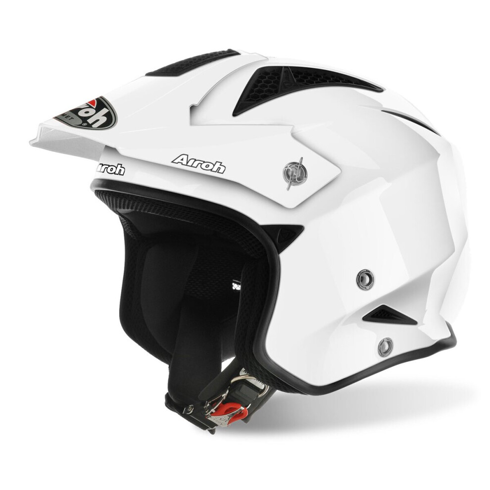 (M) Airoh Trr S Color Trials Open Face Trials Helmet White 8029243266969