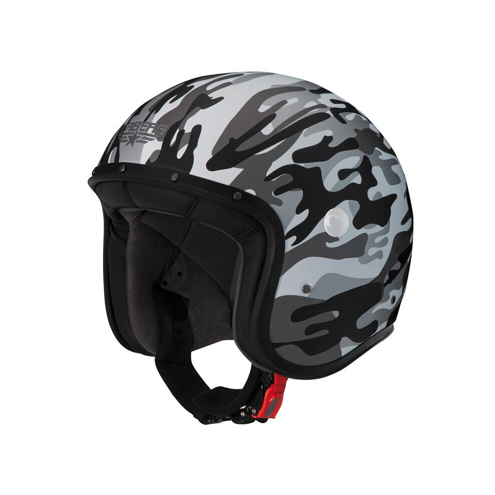 (S) Caberg Freeride Commander Scooter Helmet Matt Camo Acu Approved Grey 8002391040667