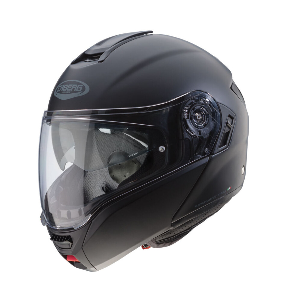 (XS) Caberg Levo Modular Flip Up Motorcycle Helmet Matt Black-image-OPC-P6JBWZ6-NEW