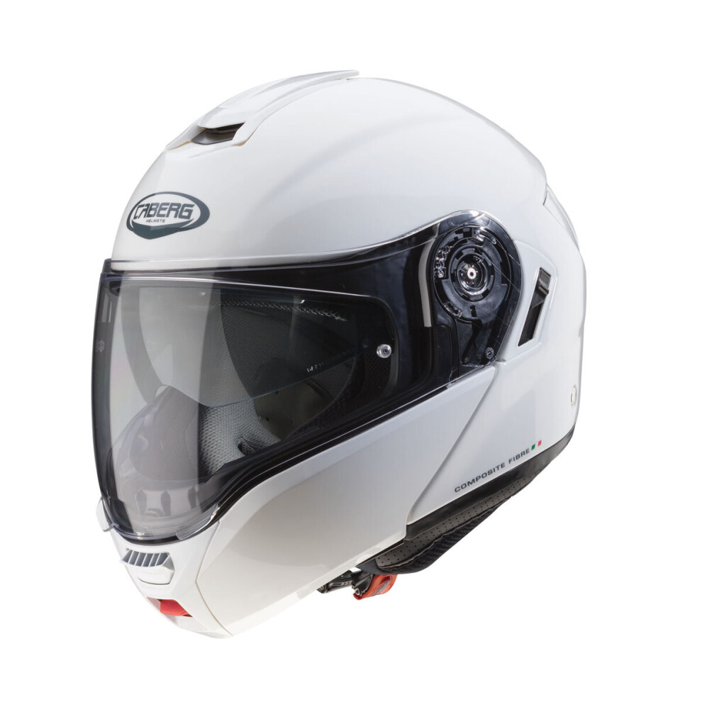 (Xs) Caberg Levo Modular Flip Up Motorcycle Helmet White 8002391053117
