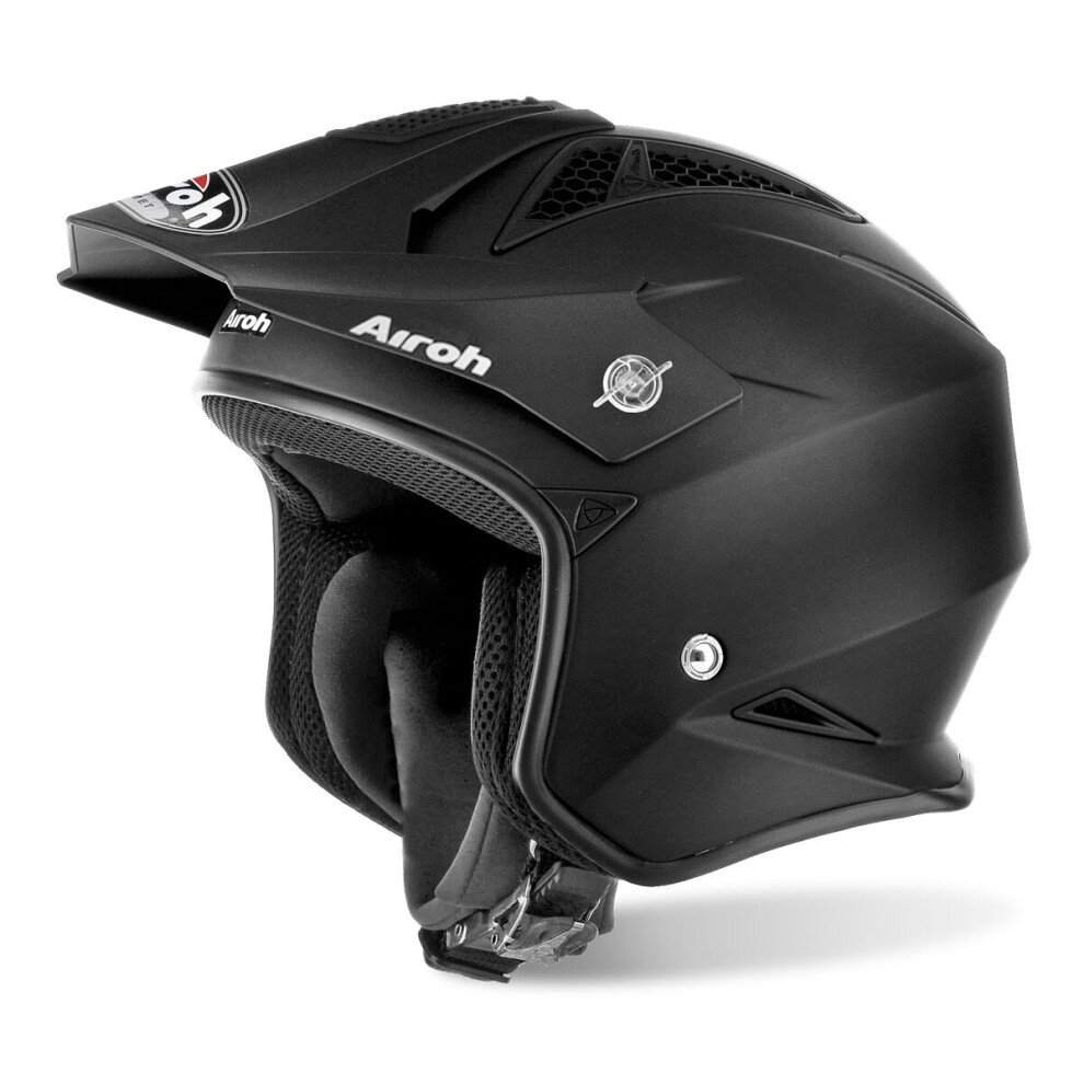 (S) Airoh Trr S Color Trials Open Face Trials Helmet Matt Black 8029243266891
