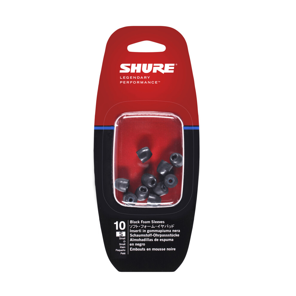 (S) Shure EABKF1Foam Sleeves