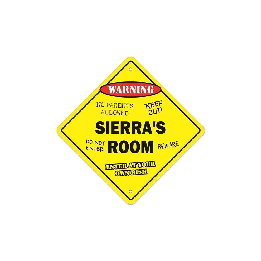 SignMission X-Sierras Room 12 x 12 in. Crossing Zone Xing Room Sign - Sierras-image-OPC-P6JDGXS-NEW