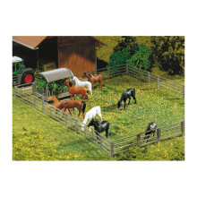 FALLER Fence Sys for Stalls & Open Stable Farm Model Kit 200cm V HO Gauge 180434