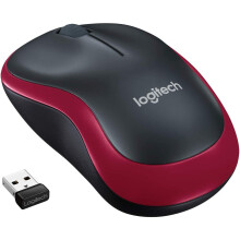 Logitech M186 Wireless Mouse, 2.4GHz with USB Mini Receiver
